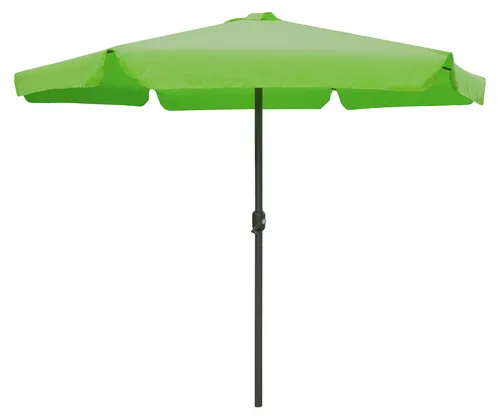 Linder Exclusiv Sonnenschirm Ø 300 cm mit Kurbel – Lime Green
