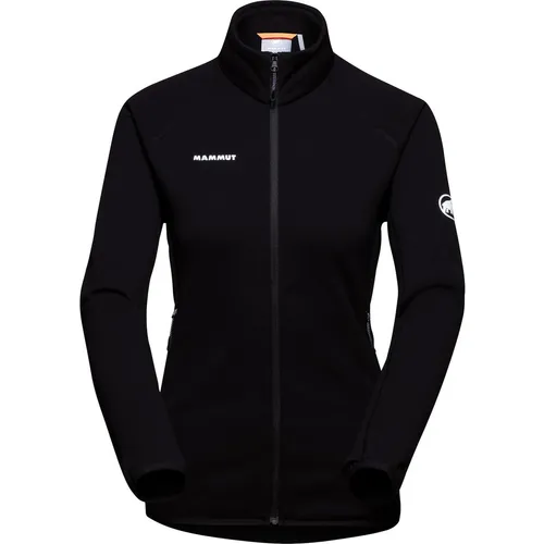 Mammut Aconcagua ML Jacket Women Black (S) - Funktionsjacke aus elastischem Polartec Power Stretch Pro, ideal für Outdoor-Aktivitäten. Hoher Tragekomfort, schnelles Trocknen und umweltfreundliche Färbung.
