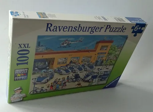 Ravensburger XXL Puzzle 108671 - Polizeistation 100 Teile 49x36 cm 6+ Neu