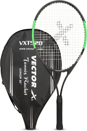 Vector X VXT 520 Tennisschläger - Tennisschläger für Männer & Jungen, superleicht und ideal für Anfänger und Fortgeschrittene, mit vergrößertem Sweetspot für bessere Kontrolle.