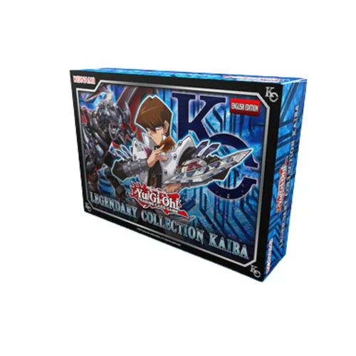 YuGiOh! Legendary Collection: Kaiba - REPRINT - ENGLISCH - TCG OVP Decks & Starter, Mega Packs mit Charakter Kaiba, ideal für Sammler und Fans des Yu-Gi-Oh! Universums.