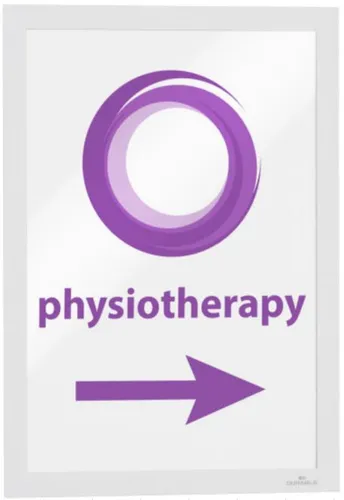 DURABLE Magnetrahmen Duraframe A4 10er Pack - Weiß - Konferenz und Präsentation, ideal für die flexible und sichere Präsentation von Dokumenten im A4-Format.