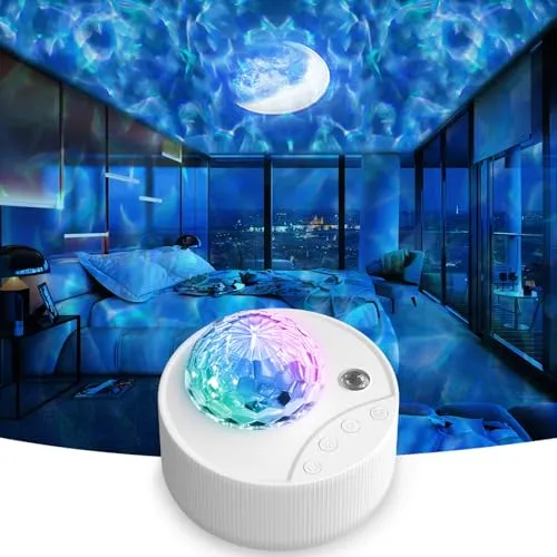 Moredig LED Sternenhimmel Projektor, Galaxy Projector - 13 Licht Und Mond Modu, Einstellbare Helligkeit Und Geschwindigkeit, Deko Schlafzimmer/Gaming/Party, Geschenk Für Kinder, Erwachsene