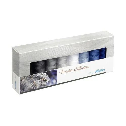 Produktbild Amann Mettler Seralon Winter Farben Nr. 100 festes  Nähgarn Nähen