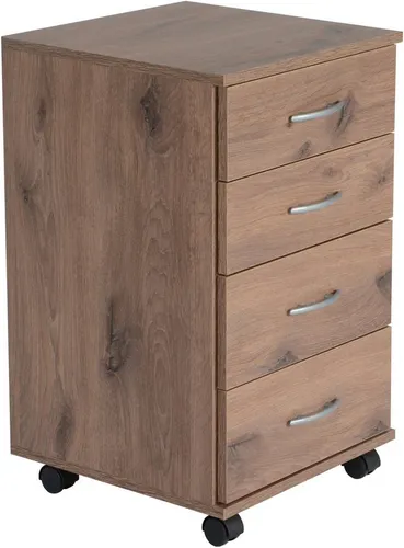 VOGL Möbelfabrik Rollcontainer Barrie, Bürocontainer, (1 St), verschiedene Ausführungen, mit Schubladen, Höhe 67 cm, Made in Germany