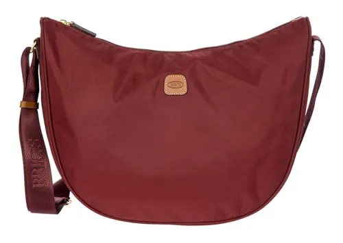 Bric's Schultertasche Umhängetasche X-Bag Shoulderbag Bordeaux weinrot