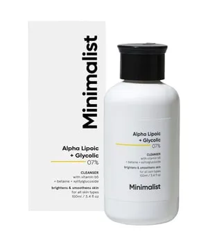 Minimalist Alpha Lipoic + Glycolic 07% Cleanser Reinigungsgel 100 ml