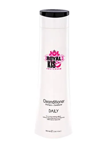 Royal KIS Daily Cleanditioner - 2 in 1: Shampoo & Conditioner - 300 ml - Tägliche Anwendung - alle Haartypen - ohne Silikone