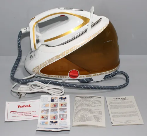 TEFAL GV9581 Pro Express Dampfbügelstation 2600W 8 Bar Weiß Gold