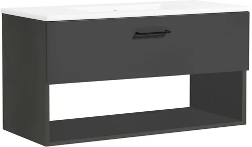 welltime Waschtisch Trento Light 101 cm in grau von welltime