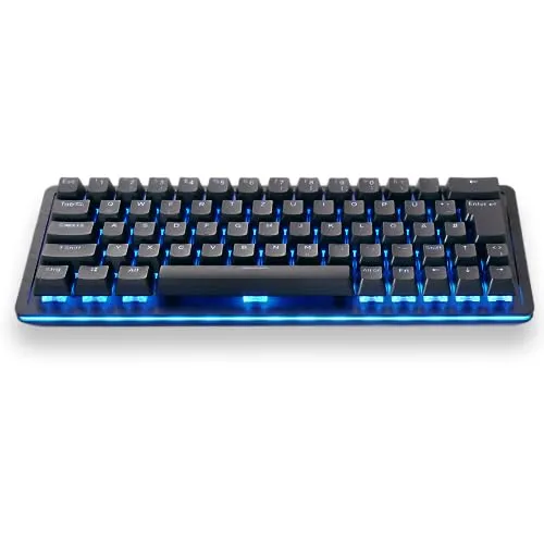 MOUNTAIN Mountain Everest 60 RGB DE ISO - Kompakte 60% Gaming-Tastatur, hochwertige Cherry Stabilizer, individuelle RGB-Beleuchtung und Hot-Swap-Funktion