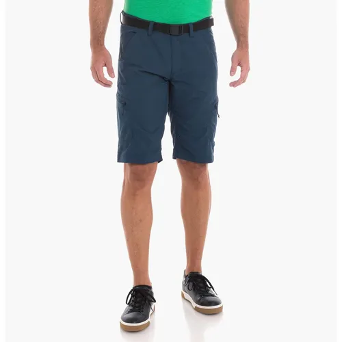 Schöffel Shorts Silvaplana2 blau (8180) 62 - Wanderhosen für Herren, schnelltrocknend und strapazierfähig, ideal für Freizeit und Alltagseinsätze mit durchdachter Taschenanordnung für optimale Funktionalität.