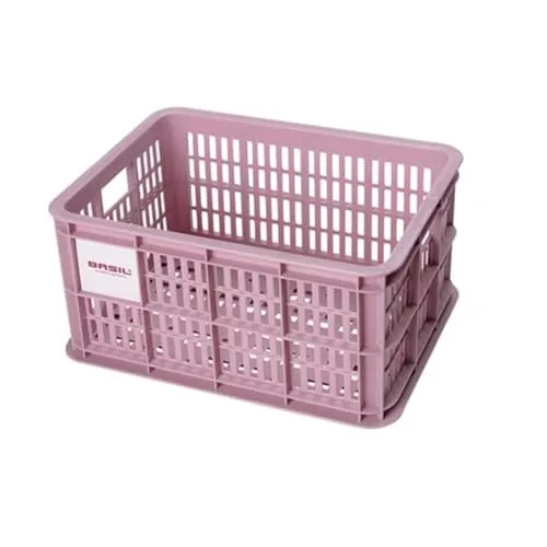 Basil B.V. Crate L MIK Fahrradkaste Schwarz 40.4x29.8x22.6cm