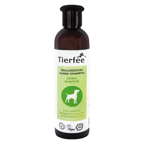 Tierfee Hunde-Shampoo Extra Sensitiv 250 ml - Vegan Öko-Zertifiziert empfindlich