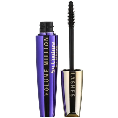 L’Oréal Paris Volume Million Lashes So Couture So Black Wimperntusche für mehr Volumen und Fülle Farbton Extra Black 9.5 ml