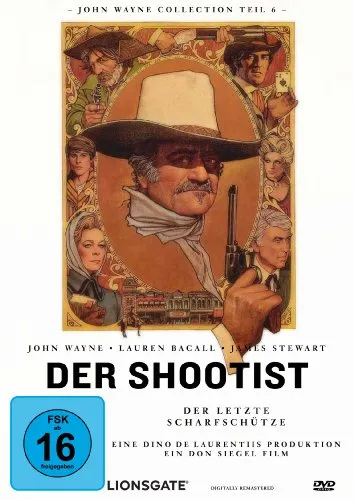 Der Shootist - Der letzte Scharfschütze - John Wayne Collection Teil 6 - Western-Klassiker mit John Wayne, packende Geschichte und eindrucksvolle Charaktere, freigegeben ab 16 Jahren.
