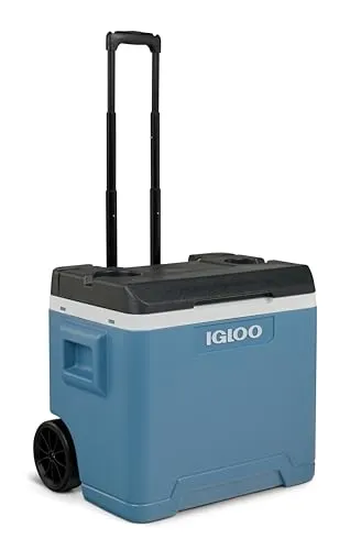 IGLOO IP42 Cool Box 42L - Blau - Küchenzubehör, große 42L Kapazität für optimale Kühlung bei Ausflügen oder Grillpartys.