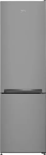 BEKO RCSA300K40SN - Kühl-Gefrier-Kombination in Silber, flexible Platzierung durch wechselbaren Türanschlag, 291 l Nutzinhalt und energieeffizient mit 227 kWh/Jahr