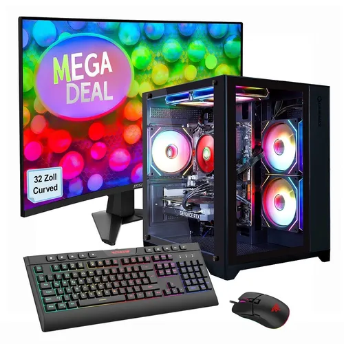 Hyrican GAMEMAX Gaming-PC MegaDeal Infinity Mini BK