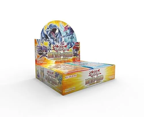 Yugioh! Battles of Legend: Monster Mayhem 24 Booster Display - NEU, DEUTSCH - TCG OVP Displays, 24 Booster für spannende Duelle und strategische Spielzüge, ideal für Sammler und Spieler ab 6 Jahren.