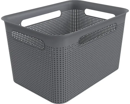 Box groß Brisen anthrazit 16l 36x26,2x21,1 cm