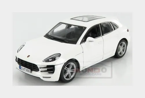 1:24 Burago Porsche Macan 2013 White BU21077W Modellbau