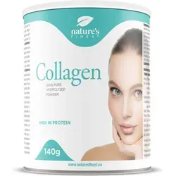 Nature's Finest Collagen Pulver Natrliches Kollagen Protein fr Haut, Haare, Ngel und Gelenke 140 g