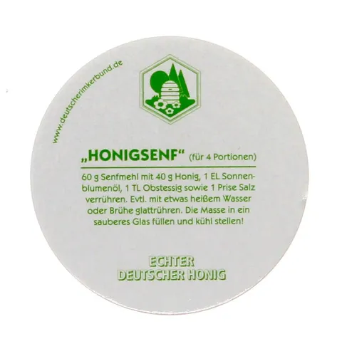 DIB Deckeleinlagen für 250g, Deckel, Imkereibedarf, Honigernte, Abfüllen, Honig