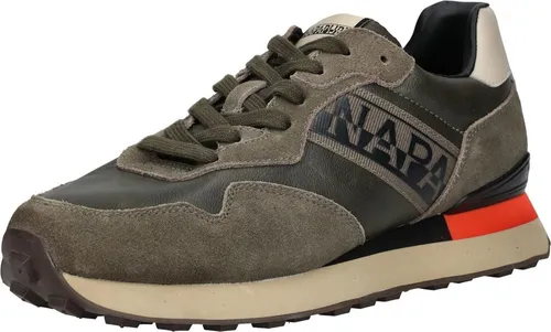 Napapijri Sneaker aus Leder/Synthetik - Sportlicher Sneaker mit modernem Materialmix und herausnehmbarem Fußbett für individuellen Komfort – ideal für Alltag und unterwegs.