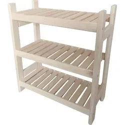Holzregal Standregal aus Kiefernholz, stapelbar von Stolarstwo Wochnik S.C