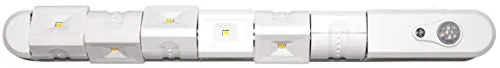 Northpoint LED Sensorleuchte 180° 6x Leuchten Lichtleiste mit Dämmerungssensor und verstellbarem Bewegungsmelder