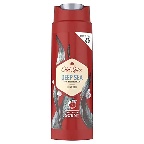 Old Spice Deep Sea Duschgel, Showergel mit Langanhaltendem Duft für Männer, Herren Duschgel, 250ml