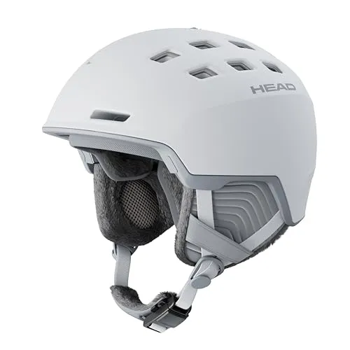 HEAD Skihelm Snow Rita für Damen, Größe M/L in Weiß - Skihelm für Damen aus robustem Polyurethan, ideal für Sicherheit und Stil auf der Piste. Garantie: 1 Jahr, Kollektion 2025.