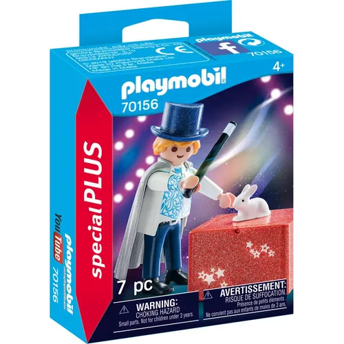 PLAYMOBIL 70156 Special Plus Zauberer - Menschen-Spielfigur, altersgerechte Größe und unendlicher Spielspaß für Kinder