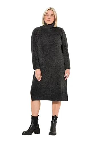 Ulla Popken Damen Chenille Kleid von Ulla Popken