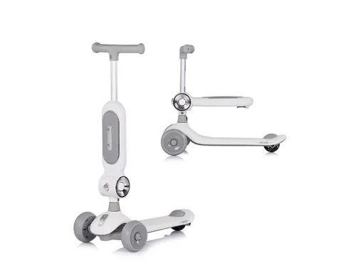 Chipolino Cityroller Bloomi 2 in 1 – Kinderroller mit Sitz und Lichteffekten