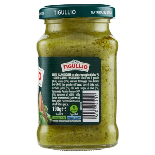 TIGULLIO GRAN PESTO ALLA GENOVESE 190 G
