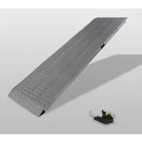 TRUTZHOLM Aluminium Auffahrrampe - Leicht und Robust - Auffahrrampe aus Aluminium, 200 cm lang und maximal 270 kg belastbar, ideal für Motorräder, Roller und Quads.