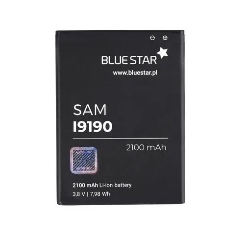 BlueStar Akku Ersatz kompatibel mit Samsung I9190 Galaxy S4 Mini 2100 mAh Aust Smartphone-Akku