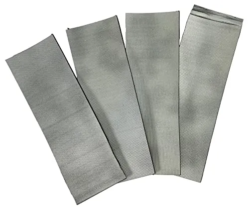 WELDINGER Dachrinnen Pflaster Zink 4 Stück 250 x 80mm zur Reparatur von Dachrinnen