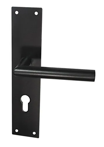 Häusler Onlinehandel GmbH Türbeschlag 1723 LS Anna PZ Schwarz Renovierung Türdrücker Türgriffe Türklinke