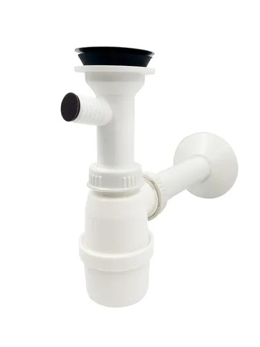 Siphon Kunststoff Waschmaschinen Anschluss Geschirrspüler