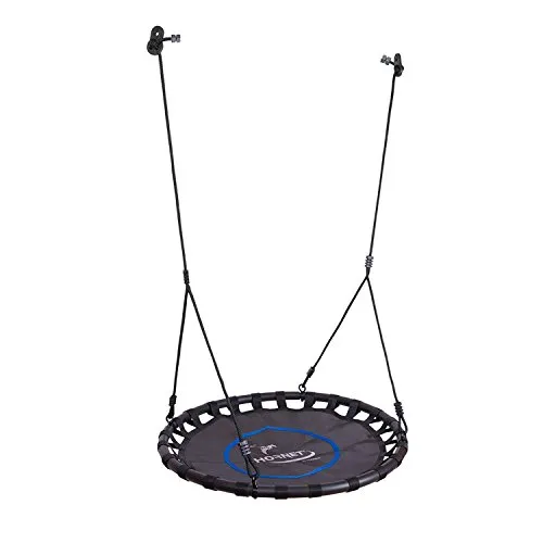Hudora Hornet Nestschaukel 90cm Ø 72163 - B-Ware - Schaukel für den Garten, belastbar bis 100 kg und mit einem Durchmesser von 90 cm für maximalen Spielspaß und Sicherheit.
