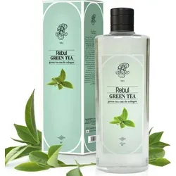Rebul Eau de Cologne | Kölnisch Wasser für Herren Glasflasche After Shave, Cologne, Rasierwasser für Herren und Damen - Green Tea 250ml