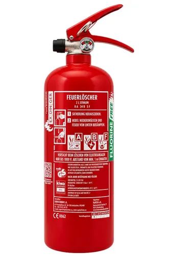 EXDINGER GPN-2X ABF Schaum-Feuerlöscher 2l