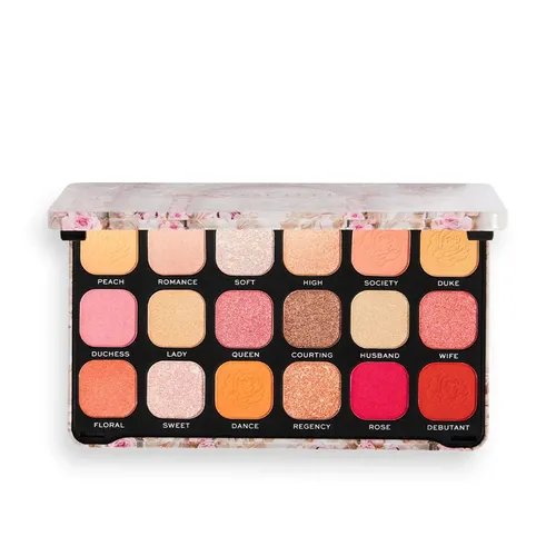 Forever Flawless Lidschatten-Palette, 19,8 g - Lidschatten mit 18 hochpigmentierten Farben für kreative Looks und langanhaltenden Halt, ideal für jeden Anlass.