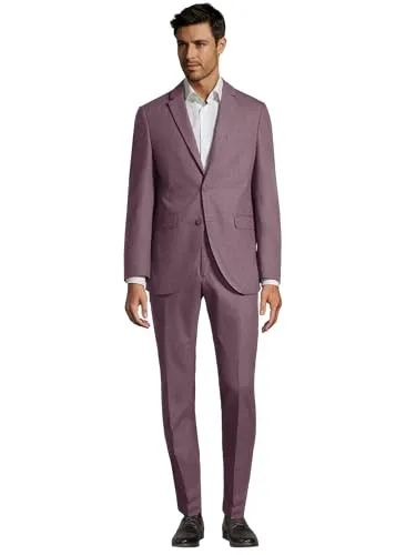 Steffen Klein Herren Designer Anzug Slim Fit in braun von Steffen Klein