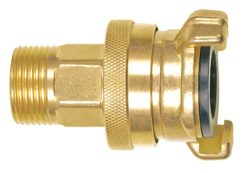 Geka Schlauchstück SD Messing Außengewinde G1 - 08.8213.9