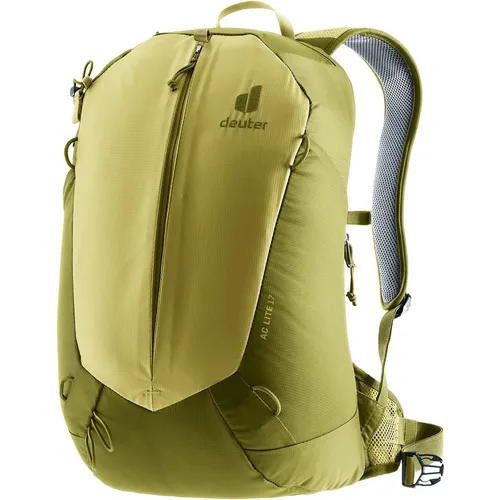 Deuter AC Lite 17 Linden-Cactus - Leichter Wanderrucksack mit Aircomfort-Rückensystem, ideal für sportliche Tagesausflüge und optimalen Tragekomfort