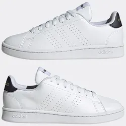 adidas Sportswear ADVANTAGE Sneaker - Design inspiriert vom Stan Smith in Weiß, 40 EU - Sneaker für sportliche Looks, inspiriert vom klassischen Stan Smith. Mit cloudfoam-Dämpfung für optimalen Komfort und Gummi-Laufsohle für beste Traktion.